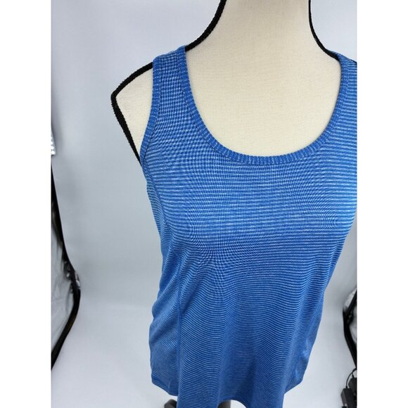 Danskin Womens Size S Blue Racerback Tank Top Athletic Workout Activewear Shirt - Picture 2 of 6